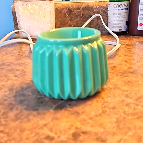 Scentsy Venetian Green Retired Warmer - Picture 2 of 4